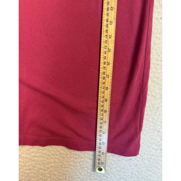 LACOSTE Pink Polo Dress Size‎ 36 US 4 Golf Tennis Cotton Minimalist Prep - Image 7