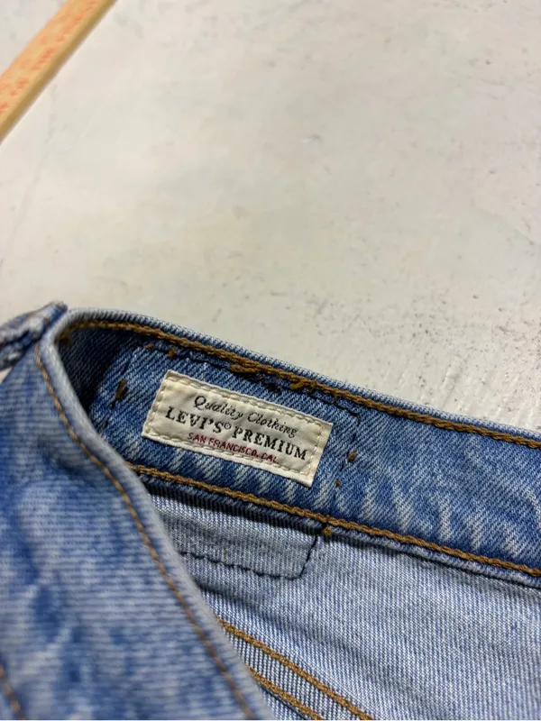 Levi’s premium denim wedgie Light Blue Jeans 26 - Image 6