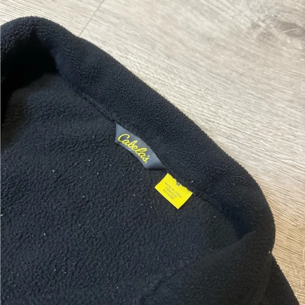 •CABELA’S• FLEECE ZIP UP - Image 5