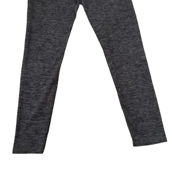 Mono B Charcoal Gray‎ Space Dye High Rise Active Leggings Stretchy Size Medium - Image 3