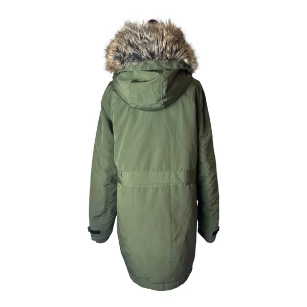 Spyder Coat Women Medium Sage Green Hooded Insulated Explorer Parka Outdoor‎ - Image 4