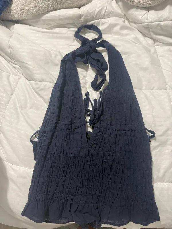 Edikted navy halter top - Image 4