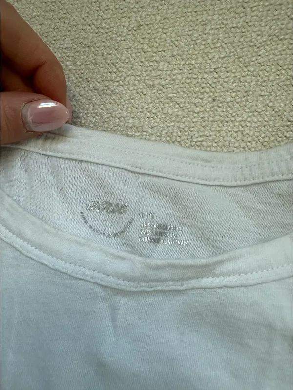 Aerie White Graphic T-Shirt  - Image 5