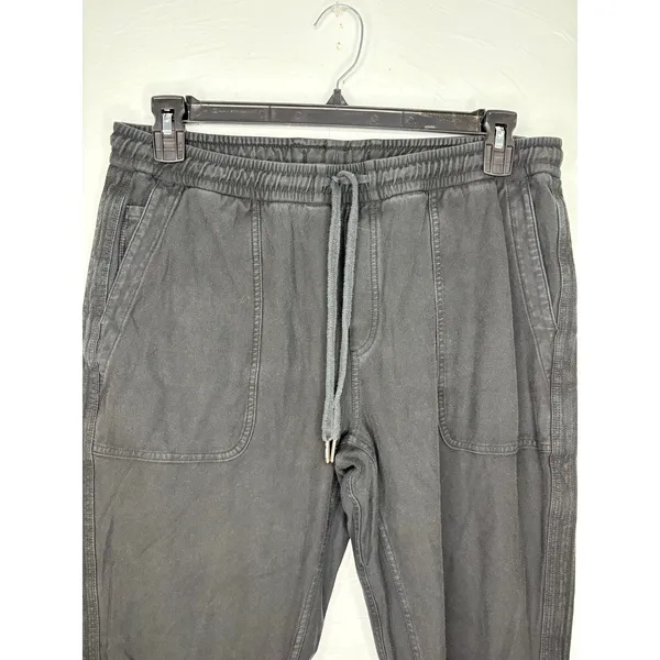Athleta Joggers Drawstring Women's Size Large Faded Black Athleisure Active - Image 2