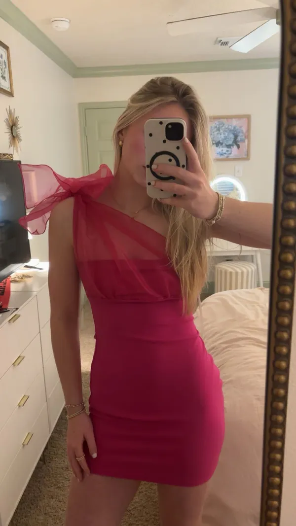 American Threads Pink mini dress - Image 2