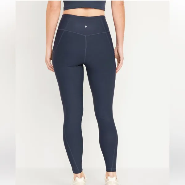 Old Navy NWT!! High-Rise Power Soft Leggings in GREY - Image 2