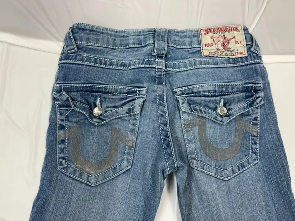 True Religion Denim Jeans Size 27- READ DESCRIPTION - Image 6