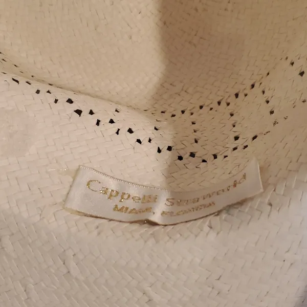 Women’s Cappelli Straw Hat Black - Image 4