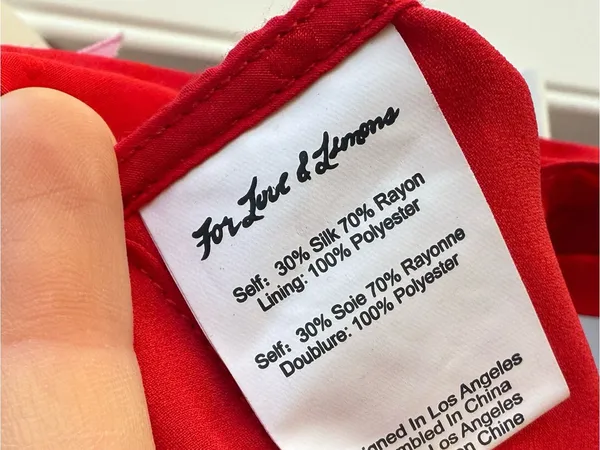 For Love And Lemons Red Crisscross Halter Bandeau - Image 6