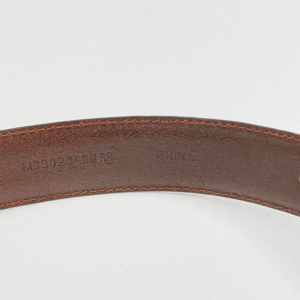 Fossil Size 38 Brown Croc Embossed Leather Concho Western Belt Equestrian Rodeo - Image 11