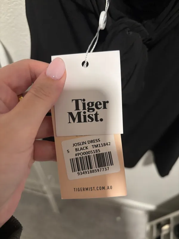 Tiger Mist Joslin Dress Black - Image 6