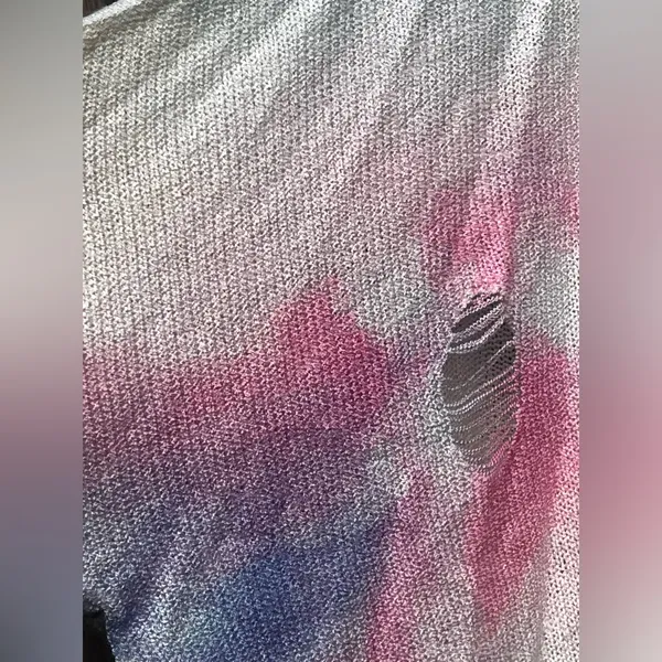 POL Distressed Tie-Dye Hoodie - Image 9