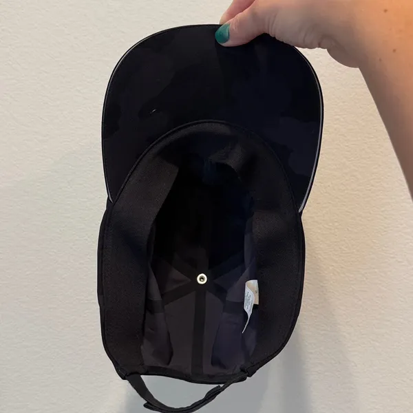 Lululemon athletica Fast and Free Running Hat Black Gray Camo One Size - Image 4