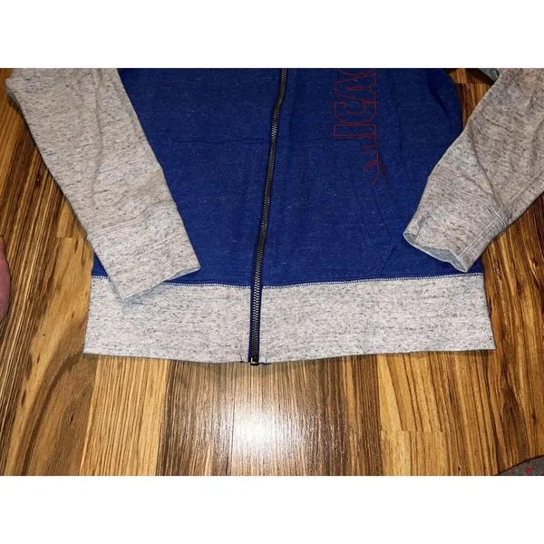 Nike Chicago Cubs Women's Blue Zip Up Hoodie Sz S Small‎ Thin Soft - Image 4
