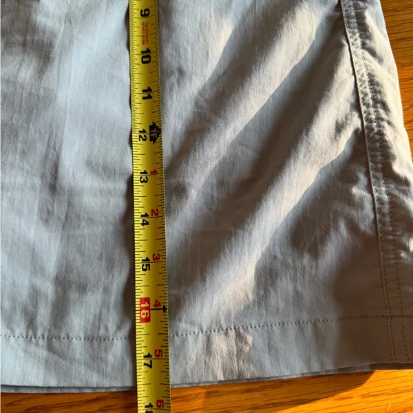 PATAGONIA Women's Size 8 Skort Skirt Mini Nylon Outdoors‎ Gray Pockets - Image 7