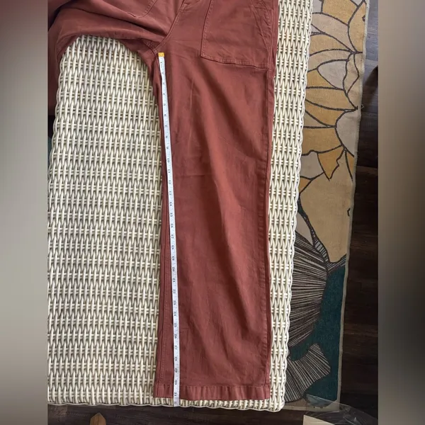 Pistola Nicole Wide Leg High Rise Spice Pants size 28 workwear classic‎ boho - Image 11
