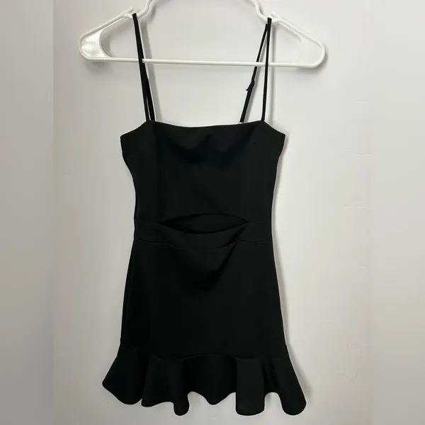 Lucy in the Sky Reilly Cut Out Mini Dress M - Image 3