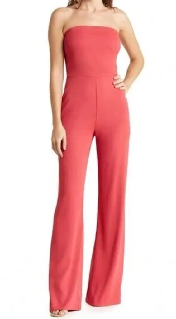 NEW Ramy Brook Vivian Jumpsuit Rouge 8 - Image 5