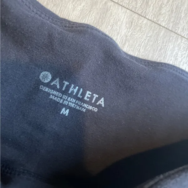 Athleta Black Cropped Leggings - Image 2