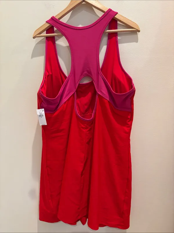 Old Navy Powersoft Athletic Dress Red Pink NWT Size XXL - Image 7
