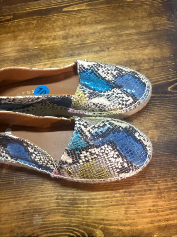 Kurt Geiger snakeskin print espadrilles size 10 - Image 4