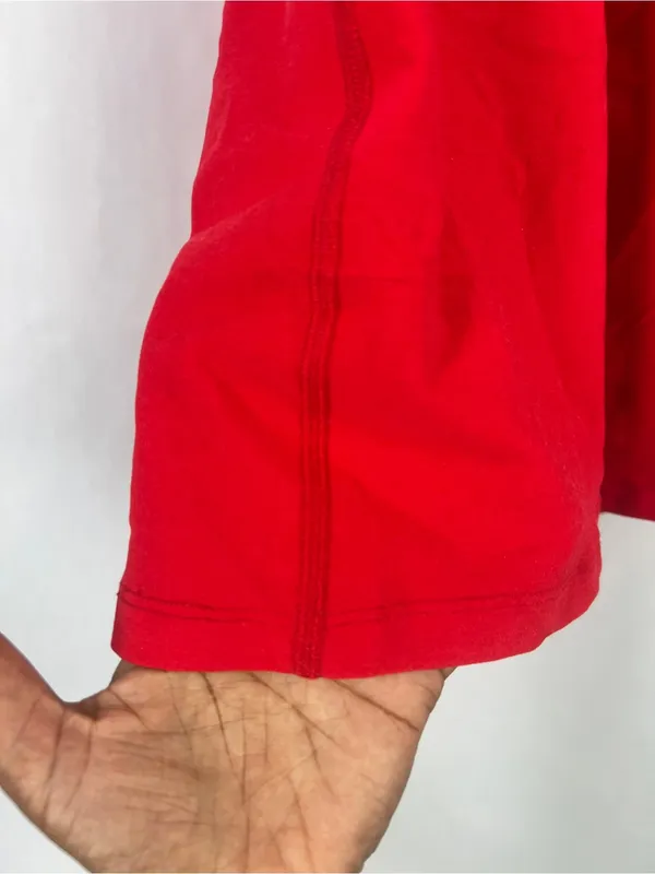 Beyond Yoga Spacedye Prep Halter Dress Candy Apple Red XL Built-In Bodysuit - Image 5