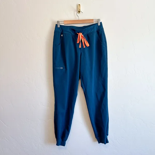 FIGS | FIONx Zamora Jogger Scrub Pants in Deep Reef Teal | Medium - Image 2