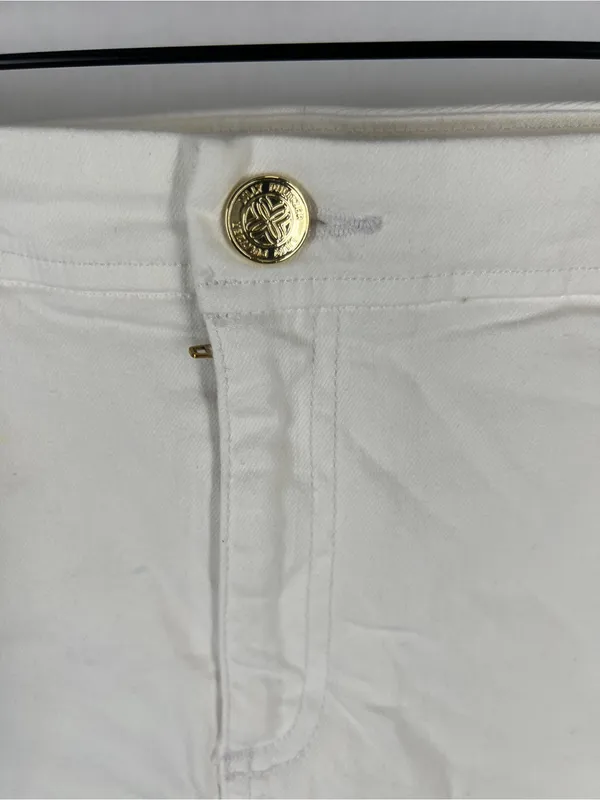 Lilly Pulitzer Colette Denim Skort Resort White Size 16 NWT - Image 3
