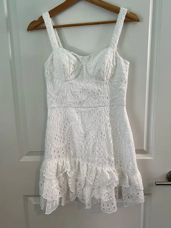 Lilly Pulitzer Rosalie Sleeveless Romper Size 00 Graduation Dress Bridal Party - Image 2