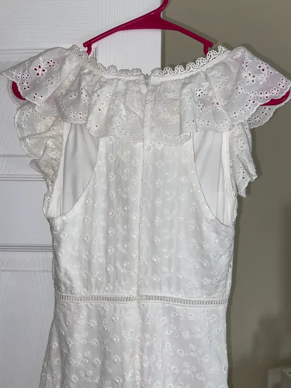 Francesca's White midi dress - Image 5