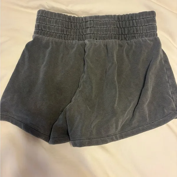 Talentless Charcoal Quilted sweat shorts - Image 2