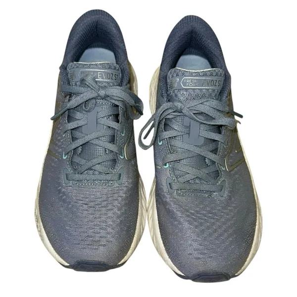 New Balance Fresh‎ Foam X Evoz v1 Wide 9W Gray Running Shoes Women’s - Image 2