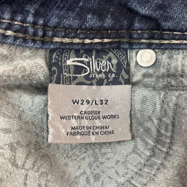 Silver Jeans Suki Surplus Women's Dark Wash Mid Rise Bootcut Denim Jeans Size 29x32 - Image 4