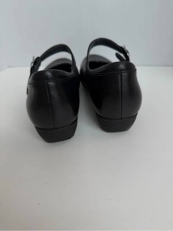 Dansko Fawna Mary Jane Leather Arch Support Comfort Travel Classic Work Black - Image 4