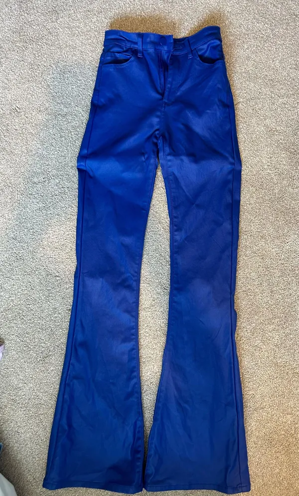 Edikted Leather Pants - Image 2