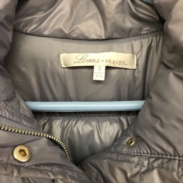 Cold Night Lilac Puffer Jacket S - Image 5