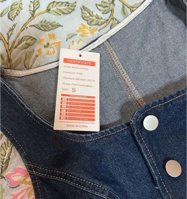 Denim Vest Blue - Image 6