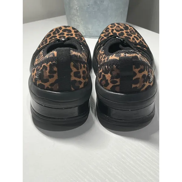 Bzees Rosie‎ Leopard Print Slip On Comfort Shoes Women's 7.5M Lightweight - Image 2
