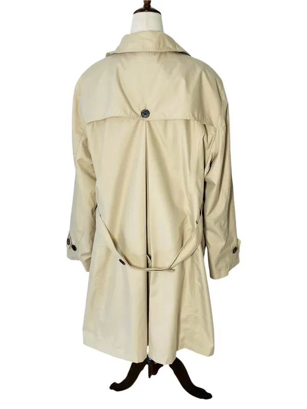 LANDS' END Classic Trench Coat Jacket - Image 4