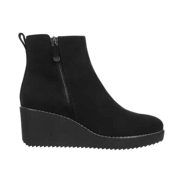 NEW Style & Co. Womens Sayylor Wedge Booties 10019630400 Black Microsuede 7.5M - Image 2