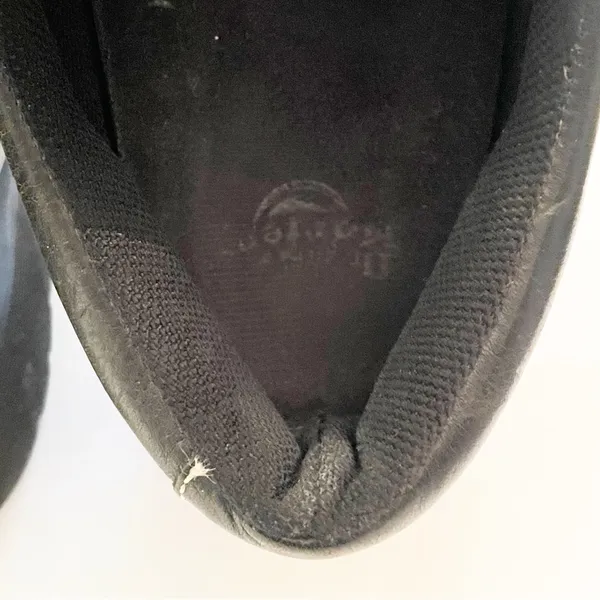 Dr. Martens Womens Size 10 US 4-Eyelet Oxford Black Leather‎ Model 8C48 - Image 7