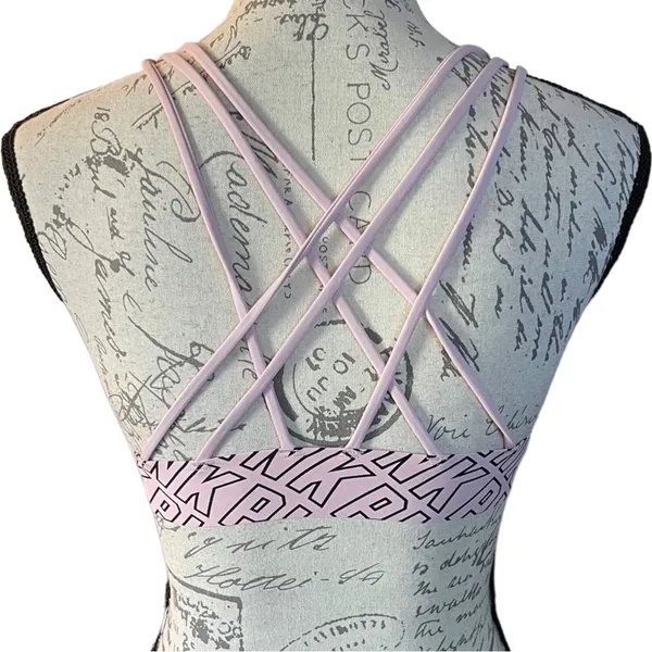 Victoria’s Secret Pink Pullover Strappy Bralette Size Small - Image 2