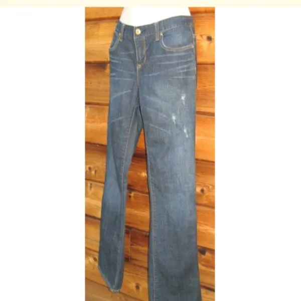 Paper Denim & Cloth Mid Rise Boot Cut Jeans - Image 3