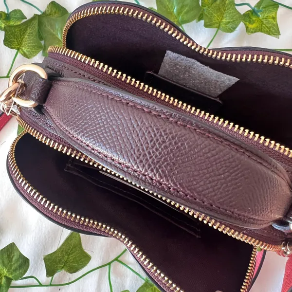 Coach Heart Crossbody In Signature Canvas With Heart And Star Print ck523 - Image 5