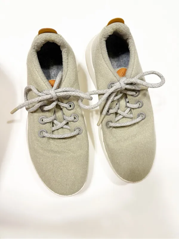 Allbirds Women's Wool Runner Mizzles Sneakers Cardamom Cream Sole Size 9 - Image 6