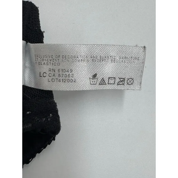 Wacoal Retro Chic Full Figure Underwire Bra 855186 Lace Seamed Cups 36D - Image 10