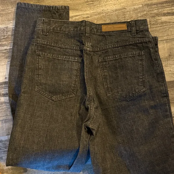 Bill Blass High Rise Charcoal Women's Jeans / DG106 - Image 4