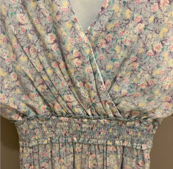 Altar’d State Pastel Floral Mini Dress - Image 5