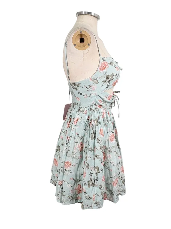 NEW Hello Molly Rosy Days Mini Dress Size 6 - Image 3
