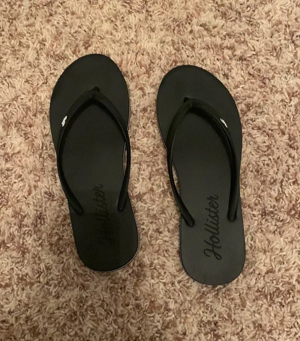 Hollister Black  Sandals - Image 2